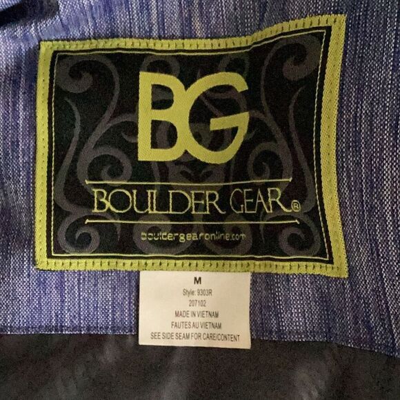 Boulder Gear Heavy Hooded Snow Ski Winter Jacket Unisex Parka Sz Medium - Picture 9 of 11